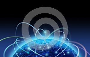 Internet traffic over circuit board world