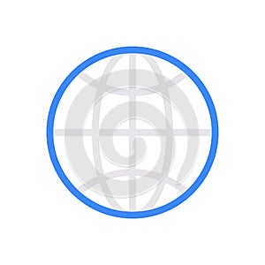 Internet vector color line icon