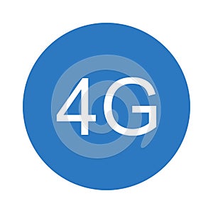 Internet vector glyph color icon