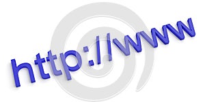 Internet web address url http www