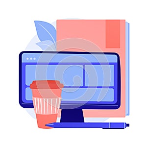 Web design vector concept metaphor