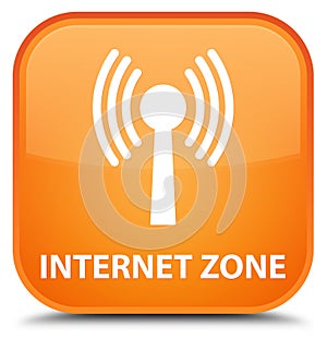 Internet zone (wlan network) special orange square button