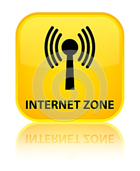 Internet zone (wlan network) special yellow square button