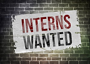 Interns Wanted photo