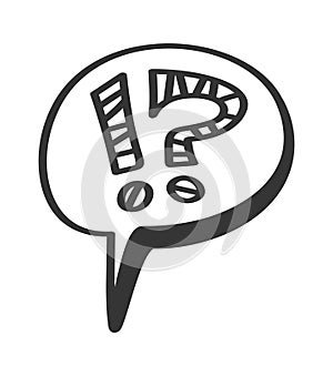 Interrobang surprise or rhetorical question