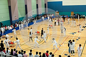 Interschool fencing competition