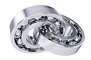 Intersecting ball bearings