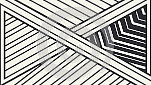 Intersecting Diagonal Lines Abstract Geometric Pattern, vector design Generative AI