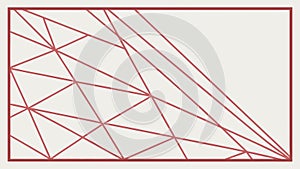 Intersecting Diagonal Lines Creating Dynamic Geometric Background, vector design Generative AI