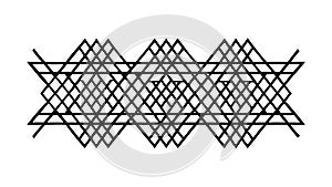 Intersecting Diagonal Lines, Dynamic Abstract Pattern, vector design Generative AI