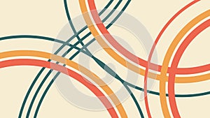 Intersecting Lines Pattern. Abstract Design & Movement, vector design Generative AI