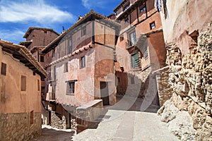 Intersection of Alleys in Albarracin