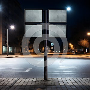 Intersection signposts ensuring efficient and safe navigation