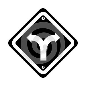 Intersection traffic signal icon