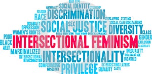 Intersectional Feminism Word Cloud