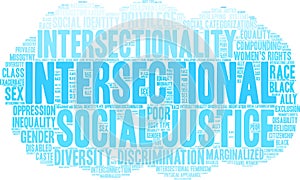 Intersectional Word Cloud