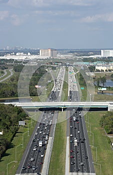 Interstate 4 in Orlando, Florida