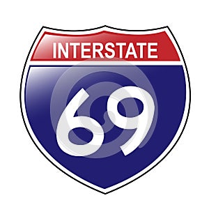 Interstate 69 Sign