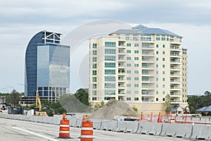 Construction in Orlando, Florida.