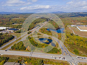 Interstate highway I93, New Hampshire, USA