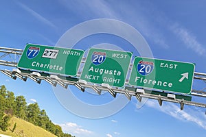 Interstate Highway Signs