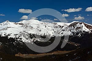 Interstate Highway Snow Mountain Pass