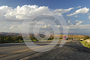 Interstate highway in southern Utah