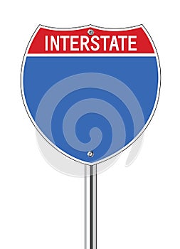 Interstate sign