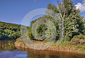 Interstate State Park is located on the St. Croix River by Taylor Falls, Minnesota