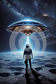 Interstellar Encounters: Humans and UFOs Across the Cosmos photo