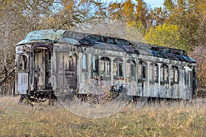 Interurban Train on a fall afternoon