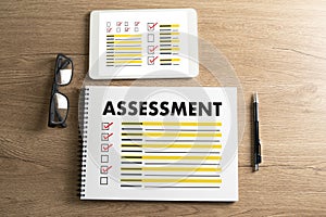 Interview assessment passed questionnaire Assessment Calculation Estimate Assessment Concept