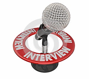 Interview Microphone Radio Podcast Communication