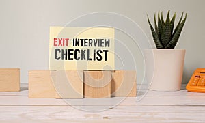 interview tips text message on white paper and office supplies, pen, paper note, on white desk , copy space