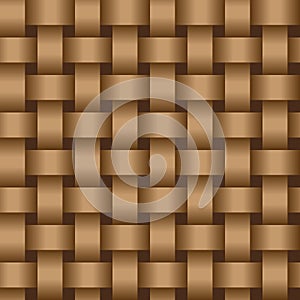 Interweaving brown tapes - texture vector eps8 photo