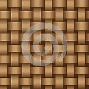 Interweaving brown tapes - texture vector eps8