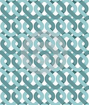 Interweaving seamless pattern. Abstract background of knitted ta