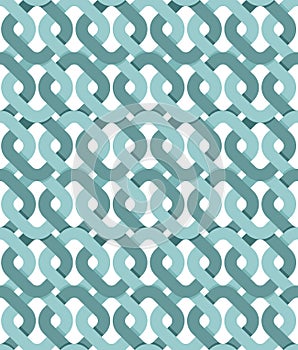Interweaving seamless pattern. Abstract background of knitted ta photo