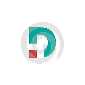Intial D logo template, vector illustration and logo inspiration for new brand, eps file are ready