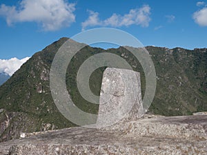Intihuatana, The Machu Picchu, solar clock