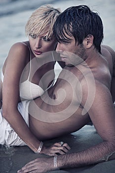 Intimacy on the beach