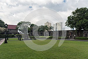 Intramuros. Fort Santiago is a citadel first built by Spanish conquistador, Miguel LÃ³pez de Legazpi