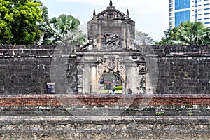 Intramuros Fort Santiago, a historic site in the Philippines