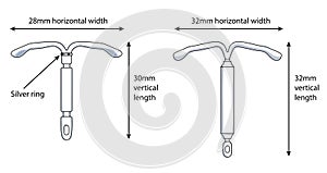 Intrauterine device IUD