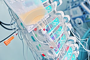 Intravenous drip and electronic devices in the ICU as a concept of an integrated approach to treatment