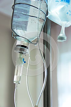 Intravenous therapy iv infusion set. Infusion therapy system
