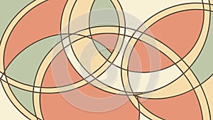 Intricate Abstract Circular Geometric Pattern, vector design Generative AI