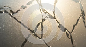 Intricate abstract pattern on a textured