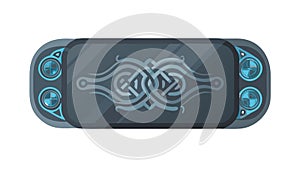 Celtic Knot Ornamental Border Pattern Vector, vector design Generative AI