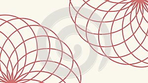 Intricate Circular Geometric Abstract Pattern Vector, vector design Generative AI